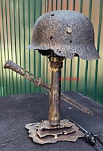 Антуражный светильник"штык в гильзе крупный"10.000р