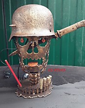 Антуражный светильник"голова"12.000р