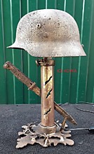 Антуражный светильник с штыком и гильзой"хищник"11.000р