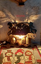 Антуражный настенный светильник"ангельские крылья 2"10.000р