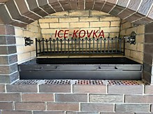 мангальная вставка с регулировкой высоты.длина-1000мм.ширина-400мм.высота 160мм.толщина металла-4 мм.-10.000р